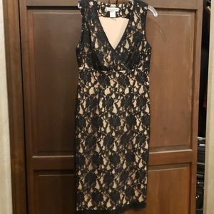 Newport News Lace Lined dress.